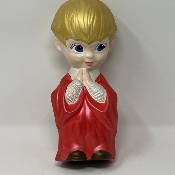 Vintage Choir Boy 1971 Hand Painted Christmas Mischief B Baldwin from Gare Inc - Picture 1 of 6